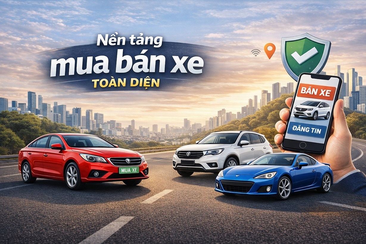 Nền tảng mua bán xe Toàn Diện